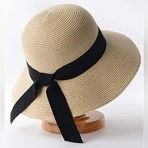 FURTALK Women’s Cotton Adjustable Straw Hat